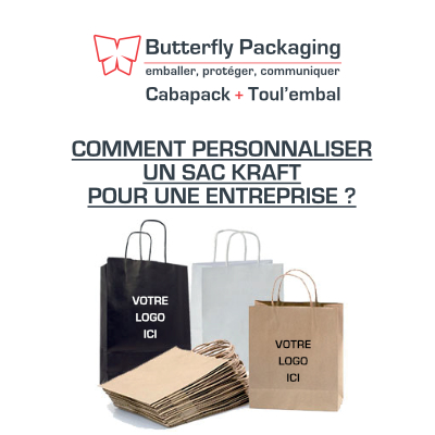 Comment personnaliser un sac kraft pour une entreprise ? Butterfly Packaging