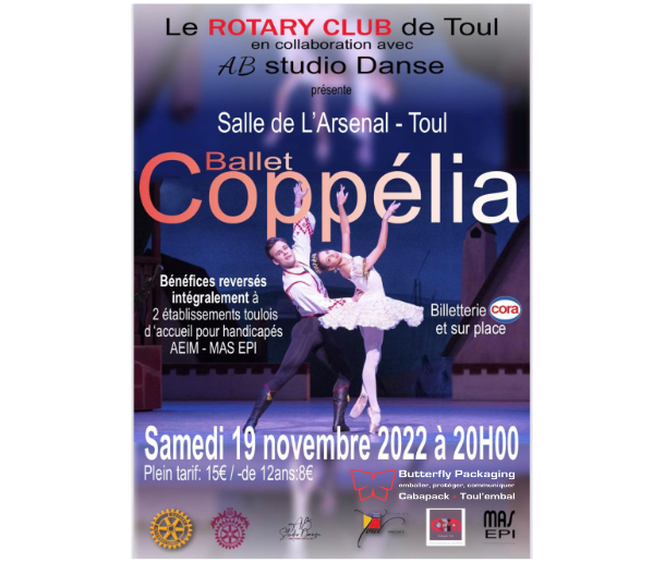 Valeur Ballet Coppélia Rotary