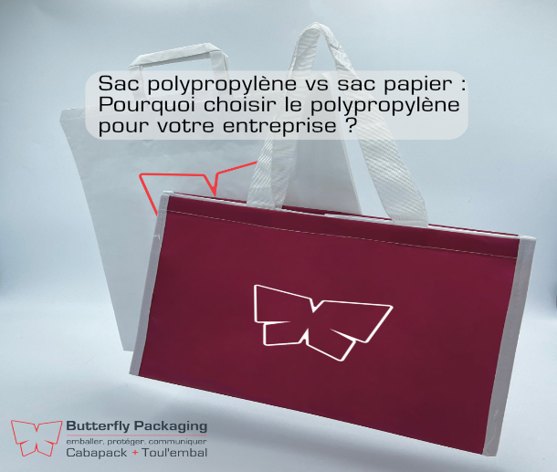 Sac polypropylène vs sac papier : Pourquoi choisir le polypropylène pour votre entreprise ?