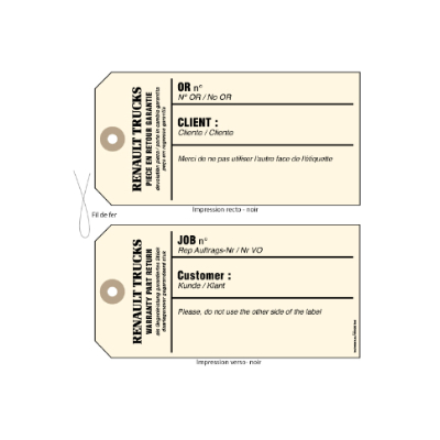 Etiquettes/Stickers Pochons (100 pièces) - Suite - Emballage Moula